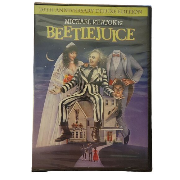 BEETLEJUICE DVD ~ 20th ANNIVERSARY DELUXE EDITION ~ FAST SHIPPING !! - Picture 2 of 2